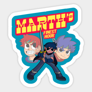 Marth's Finest Hour Sticker